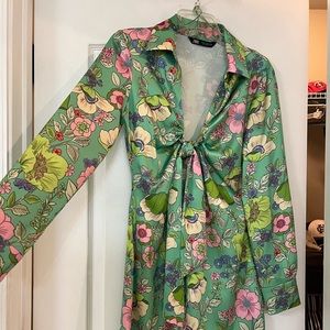 ZARA women’s multi color dress size small